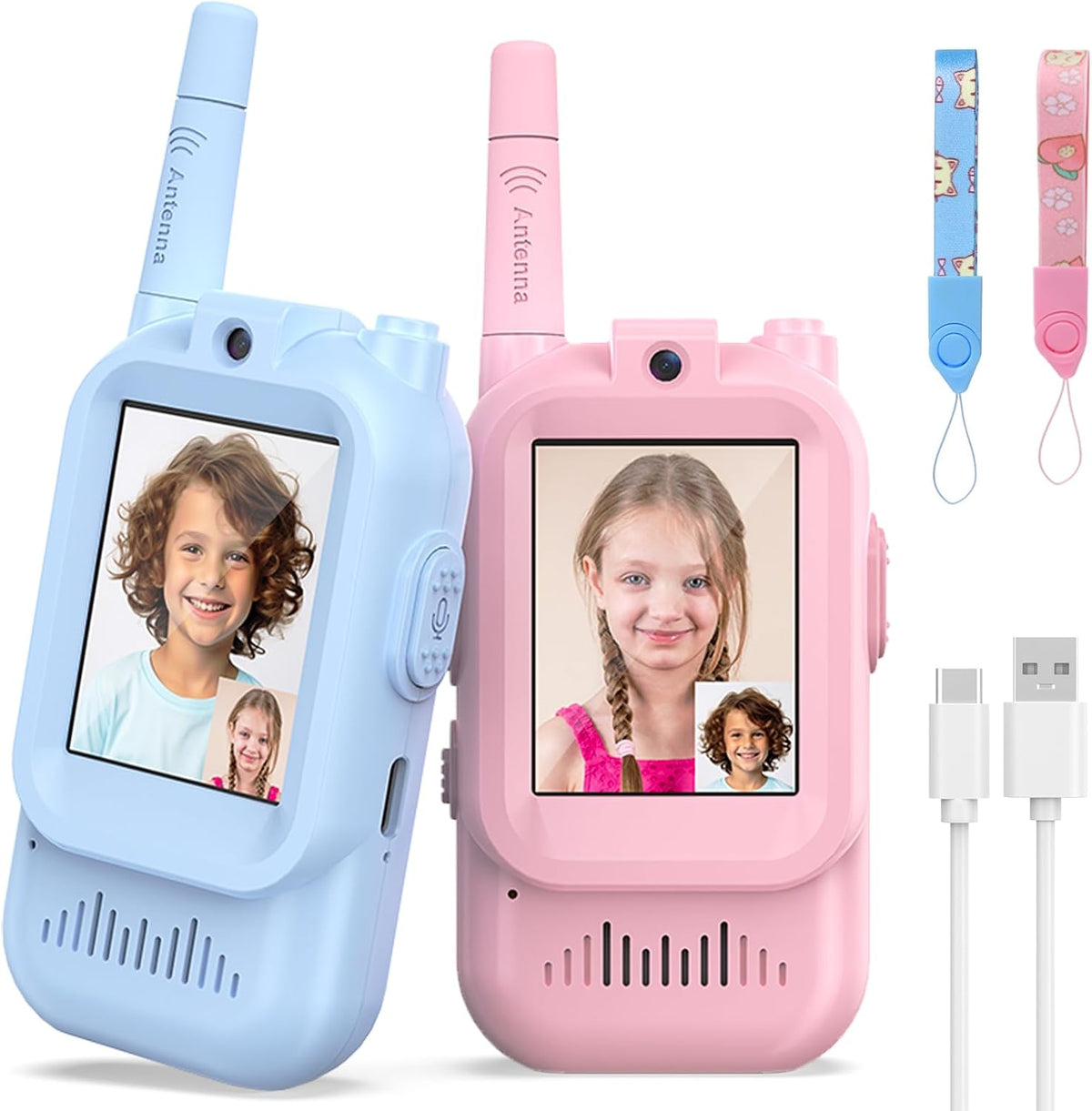 Kids Video Walkie Talkie With HD Camera